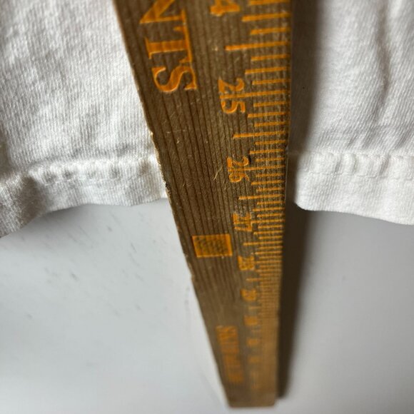 LFMS Music T Shirt Vintage 90s Adult White Medium M Graphic Tee - Picture 7 of 12